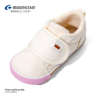月星童鞋 2024年 日本制四季儿童学步鞋女童机能鞋男童关键鞋 白色 内长14.5cm 适合脚长14cm