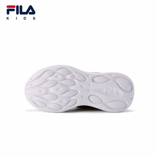 FILA【BOA旋扣】FILA斐乐童鞋男女童运动鞋夏季儿童训练鞋小童休 黑色/斐乐白-BW-男 28码/内长17.5cm