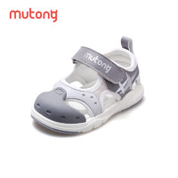 88VIP：Mutong 牧童 宝宝凉鞋男宝季女童幼童鞋软底防踢包头机能学步鞋
