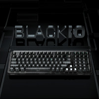 MIIIW 米物 BlackIO 98键 2.4G蓝牙 多模无线机械键盘 暗银 MX水母轴 RGB