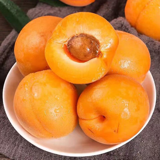 陕西金太阳大黄杏 酸甜大杏子 时令水果 3斤 超值体验