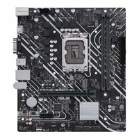 ASUS 华硕 PRIME H610M-K D4主板 支持 CPUG7400/G6900/12100F（Intel H610/LGA 1700）