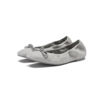 STUART WEITZMAN 斯图尔特·韦茨曼 BALLET系列 女士芭蕾舞鞋 SW3502024 珍珠灰 40