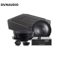 DYNAUDIO 丹拿 汽车音响大众专用进口V170+DSP功放+有源超薄低音炮前门4喇叭