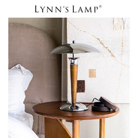 立意 Lynn's立意 中古风实木台灯 日式书房床头侘寂风卧室民宿复古灯具