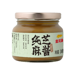 金龙鱼海皇纯芝麻酱调味料240g1瓶玻璃瓶装