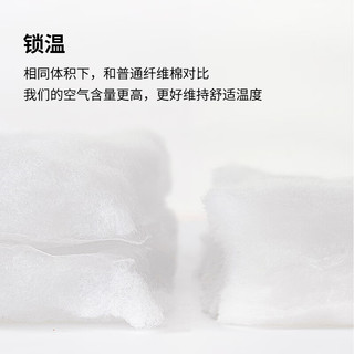 MUJI 使用了蓬松聚酯纤维填充的被 被子春秋被 被芯 宿舍 儿童 白色/薄型（室温20℃左右） 迷你单人用/120*150cm