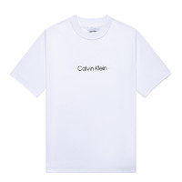 卡尔文·克莱恩 Calvin Klein CK 男士夏季简约T恤舒适运动热印休闲短袖