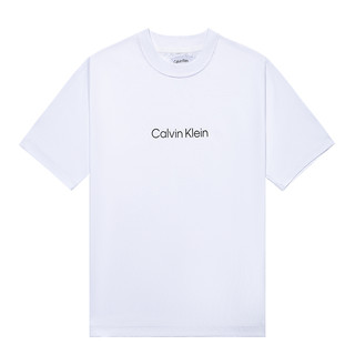 卡尔文·克莱恩 Calvin Klein CK 男士夏季简约T恤舒适运动热印休闲短袖