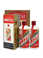 MOUTAI 茅台 飞天茅台53度500ml双瓶装海外版酱香型白酒