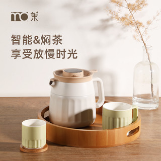 Mochizuki MO保温壶焖茶壶茶水分离316不锈钢家用老白茶焖泡壶大容量泡茶壶