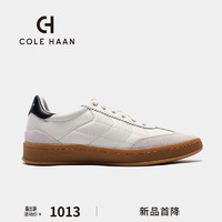 COLE HAAN 歌涵 colehaan/歌涵 女鞋休闲鞋 23年秋季德训鞋阿甘鞋运动板鞋W30272 白色/灰色-W30272 35