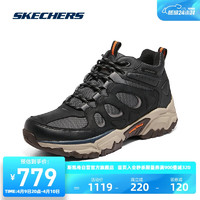 SKECHERS 斯凯奇 男子户外休闲靴拼接舒适中帮护踝运动鞋子204633