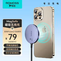 罗马仕苹果无线充电器 支持MagSafe 磁吸快充iPhone15ProMax适用苹果14/13/PLUS耳机充电板华为荣耀小米 ⭐全⭐MagSafe磁吸无线充
