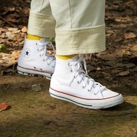 CONVERSE 匡威 All Star 经典高帮帆布鞋男女款情侣休闲鞋小白鞋