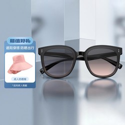 BOLON 暴龙 时尚猫眼大框太阳镜防紫外线墨镜男女BL3082