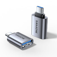 SAMZHE 山泽 OTG转接头 Type-c转USB3.0转换器