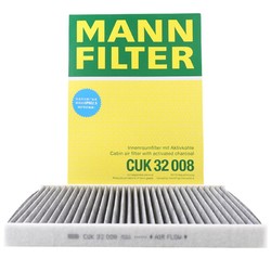 MANN FILTER 曼牌滤清器 曼牌（MANNFILTER）活性炭空调滤清器空调滤芯CUK32008 阿尔法罗密欧 Stelvio Giulia