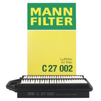 曼牌滤清器 曼牌(MANNFILTER)空气滤清器C27002(东风本田思威2.4L)厂家直发