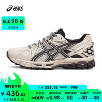 ASICS 亚瑟士 跑步鞋女鞋耐磨运动鞋透气越野跑鞋 GEL-KAHANA 8 CN 浅棕色/黑色 38