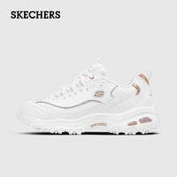 SKECHERS 斯凯奇 女鞋简约经典复古增高厚底老爹鞋日常百搭小白鞋休闲鞋