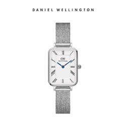 Daniel Wellington 丹尼尔惠灵顿 DW女表时尚欧美表小蓝针罗马盘小方表 DW00100690
