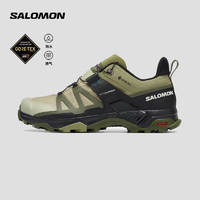 salomon 萨洛蒙 男款 户外运动防水透气舒适稳定包裹防护徒步鞋 X ULTRA 4 GTX 石板绿 474529 9 (43 1/3)