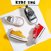 百亿补贴：kids.ing kidsing宝宝帆布鞋童鞋春季1-2-3岁休闲女童男童小童软底儿童板鞋