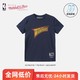 百亿补贴：Mitchell&Ness NBAMitchell&Ness夏季纯棉圆领短袖T恤NBA球队版印花大LOGO速干衫