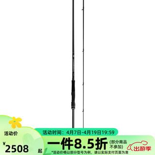 DAIWA 达亿瓦 兰博士LABRAX AGS.N 海鲈竿 翘嘴竿 岸抛路亚竿 远投钓鱼杆 96M（2.9米中调2节直柄）