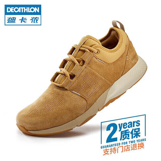 DECATHLON 迪卡侬 男士城市通勤皮鞋Actiwalk- 琥珀棕 2952814 45码