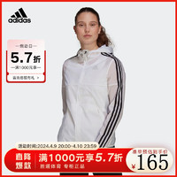 adidas 阿迪达斯 W WB 女装春秋运动型格夹克外套GQ0564 GQ0564 A/M(165/88A)