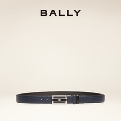 BALLY 巴利 男士蓝色皮革腰带