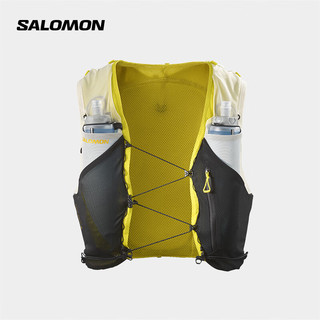 萨洛蒙（Salomon）男女款 户外运动轻量透气徒步跑步登山水袋背包 ADV SKIN 5 SET 黄绿色 C21768 L