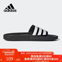 adidas 阿迪达斯 时尚潮流拖鞋男鞋春夏季户外运动休闲游泳沙滩鞋FZ2852