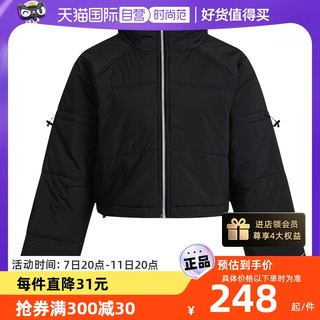 NIKE 耐克 棉服女装春秋运动服防风保暖短款棉衣DH1367-010