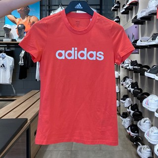 adidas 阿迪达斯 短袖女装夏季跑步健身运动服户外训练透气圆领休闲T恤 DX2545  S