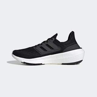 adidas 阿迪达斯 中性跑步系列ULTRABOOST LIGHT运动跑步鞋GY9351 36码UK3.5码 黑/白