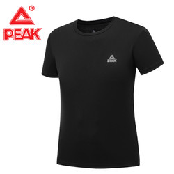 PEAK 匹克 短袖T恤男夏季新款圆领休闲男士速干透气运动上衣跑步健身