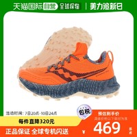 saucony 索康尼 美国直邮Saucony索康尼女士运动鞋Endorphin Trail橙色时尚休闲