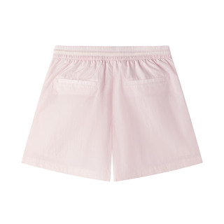 太平鸟女装2024年夏季简约套系短裤A3GCE2366 粉色 S