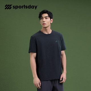 SPORTSDAY 海澜之家短袖24SPORTSDAY马术运动短袖男夏 藏青（净色）(R7) 190/104A(XXXL)