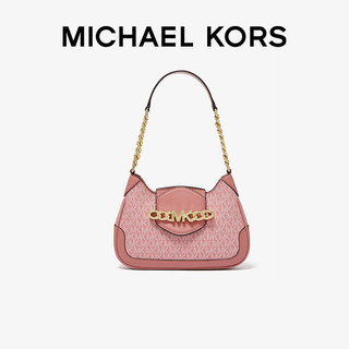 MICHAEL KORS 迈克·科尔斯 礼物送女友Hally 老花单肩包小号玫瑰粉