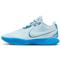 NIKE 耐克 篮球鞋男勒布朗21代LEBRON XXI运动鞋春夏FQ4146-400浅蓝40.5