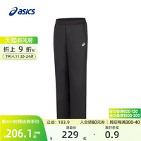 ASICS 亚瑟士 男薄抓绒长裤针织松紧抽绳运动长裤