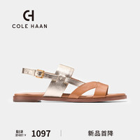 colehaan/歌涵 女士凉鞋 2024春夏轻巧透气通勤时尚舒适休闲鞋W30285 棕色 36