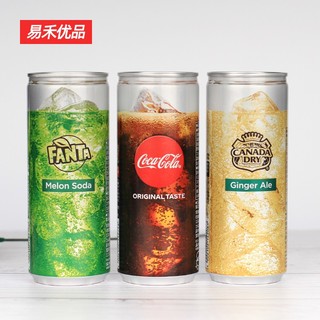 可口可乐（coca cola）日本限量款250ml彩罐可乐组合铝罐装碳酸饮料年货节 【原味】*6罐