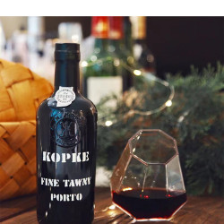 波特名庄kopke科普克茶色波特酒加强型甜葡萄酒红酒宝石红375ml