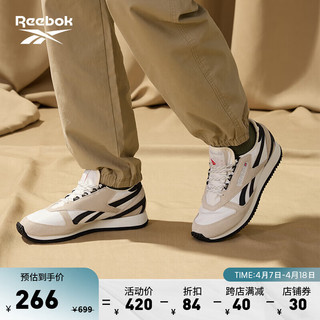 Reebok 锐步 VICTORY CLASSIC复古运动透气舒适跑步鞋 GW3806 中国码:42(27cm),US:9