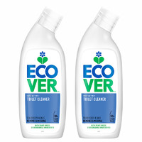 ecover 洁厕剂 海风鼠尾草香型 750ml*2 除臭去味除垢 洁厕灵 马桶清洁剂